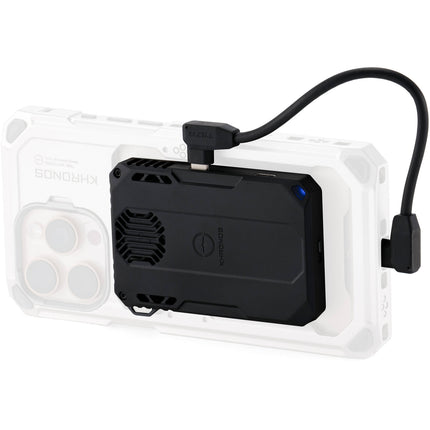 Tilta Khronos Sistema de Enfriamiento y Almacenamiento para iPhone 15 y 16 Pro con SSD M.2 y Ventilador Integrado