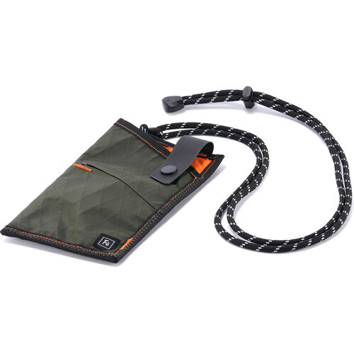 Tilta Fe X-Pac Funda para Smartphone Verde con Correa Ajustable y Compartimento Frontal