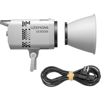 Godox Litemons LE300Bi Luz LED Bicolor para Video 58900 Lux 2800-6500K con Reflector