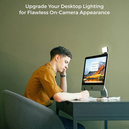 NearStream SL10B Panel de Luz LED Bicolor 2700-6500K CRI 95 batería recargable USB-C