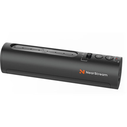 NearStream AM10U Micrófono de Escritorio Analógico USB con Pie Ajustable y Control de Ganancia