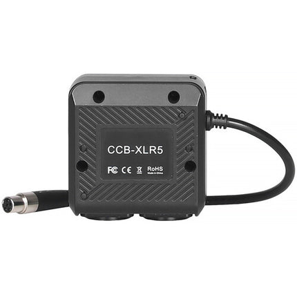 GVM CCB-XLR5 Caja de Conexión CRMX DMX con Control 5-Pin XLR