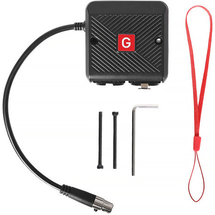GVM CCB-XLR5 Caja de Conexión CRMX DMX con Control 5-Pin XLR