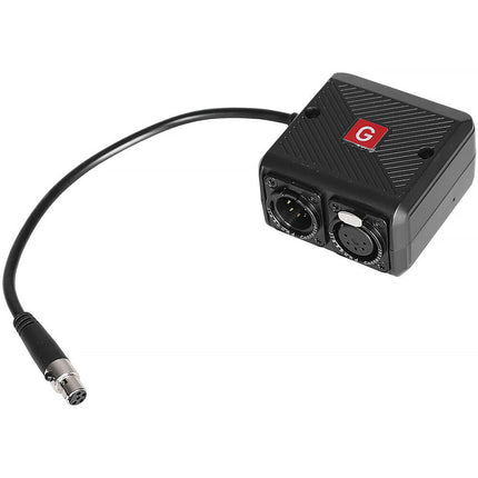 GVM CCB-XLR5 Caja de Conexión CRMX DMX con Control 5-Pin XLR