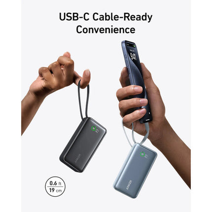 Anker A1259 Nano Power Bank 10000mAh Carga Rápida 30W Negro