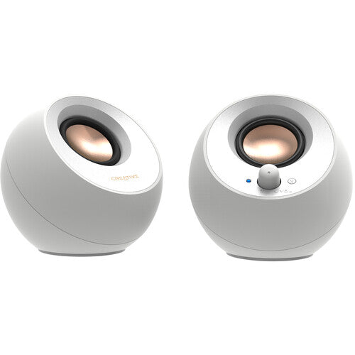 Creative Labs Speaker Pebble V3 Altavoces USB-C Bluetooth 16W Pico Blanco