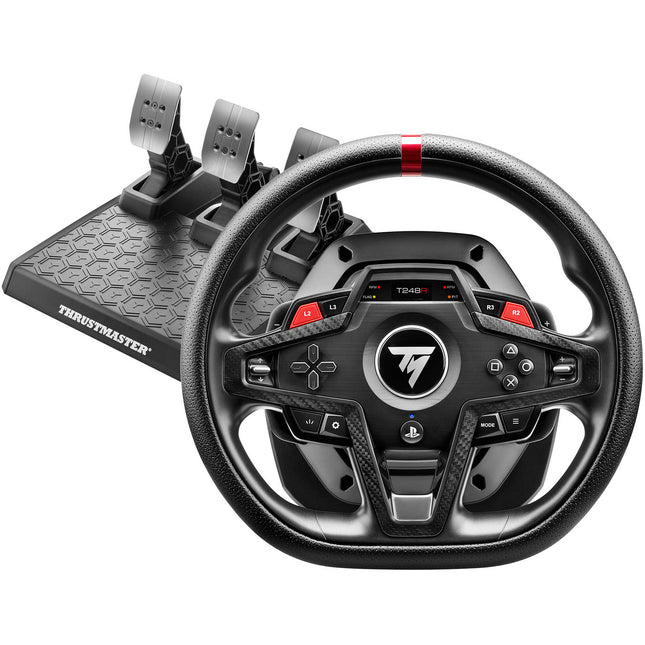 Thrustmaster T248R Volante de Simulación con Pantalla LCD y Pedales Magnéticos para PS5 PS4 y PC