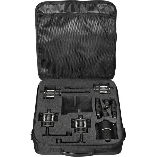 Beyerdynamic TG Drum Kit Juego de Micrófonos para Batería con 7 Piezas y Estuche acolchado