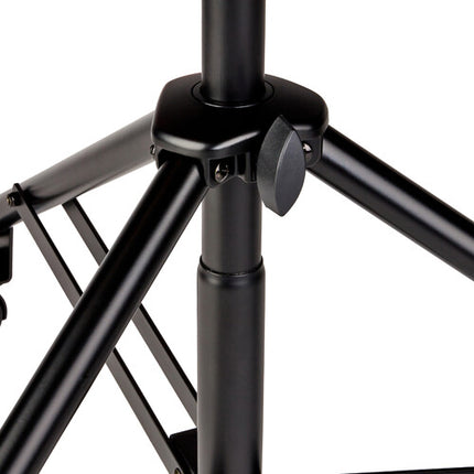 Auray MS-SB1W Soporte de Micrófono Estudio Ajustable 52-90" con Boom Telescópico 49-89.5" y Base con Ruedas