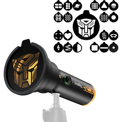 SmallRig RF 10C Luz LED para Video Enfoque Ajustable 392 Lux 5600K con Filtros Gobo