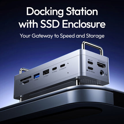 Estación de acoplamiento Ulanzi QT03 con carcasa SSD hasta 8TB 4K60 HDMI