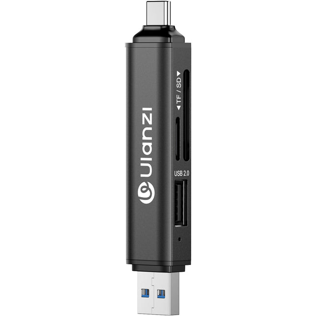 Ulanzi CR1 Lector de Tarjetas 3 en 1 USB-C USB-A 170 MB/s