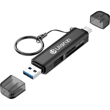 Ulanzi CR1 Lector de Tarjetas 3 en 1 USB-C USB-A 170 MB/s