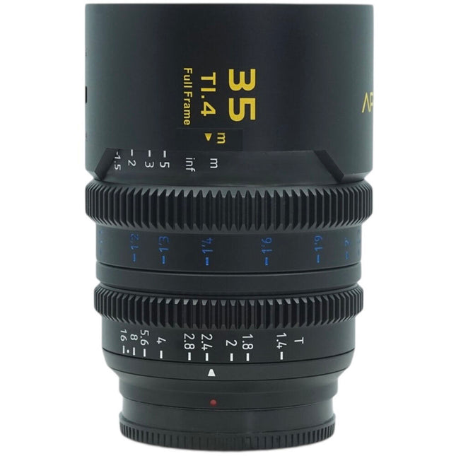 Simmod APSARA LUMIERE 35mm T1.4 lente rápida Leica L con apertura T1.4 y 270° rotación de enfoque