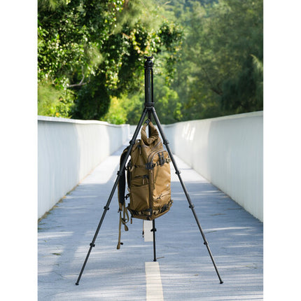 Heipi W28S-Q Trípode de Fibra de Carbono 3 en 1 44 lb 59.8" con Cabeza de Bola