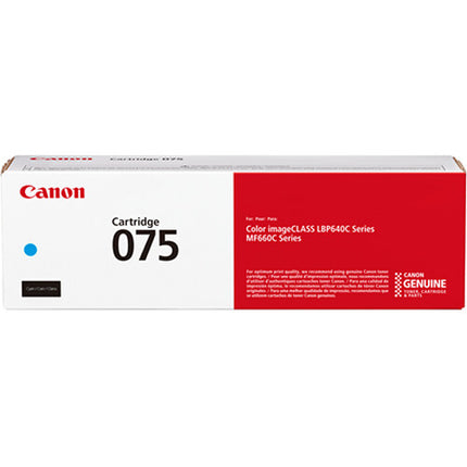 Canon 075 Toner Cyan Compatible con imageCLASS 1300 Páginas