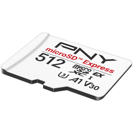 PNY 512GB microSD Express Tarjeta de Memoria UHS-I U3 890MB/s Lectura