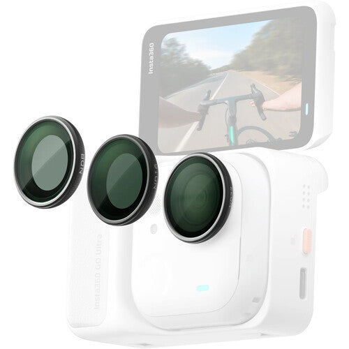 Insta360 ND Set de Filtros para GO Ultra Pack 3 ND8 ND16 ND32 con Estuche