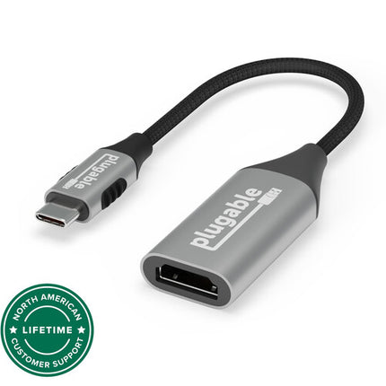 Adaptador USB-C a HDMI 8K Plugable Compatible con HDR y Dolby Vision