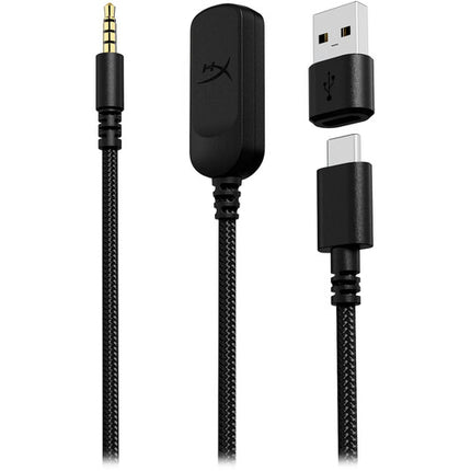 HyperX Cloud III Auriculares Gaming Negro 53mm Control Audio Adaptador USB-C