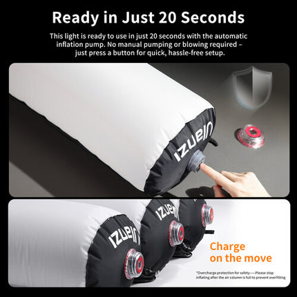 Ulanzi AL60 Luz LED Inflable Bi-Color 1.6' 2700-6500K 517 Lux con Asa y Bolsa