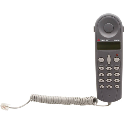 Triplett BSX200 Basic Butt Set Probador de Línea Telefónica con Clip Aislado y Funda