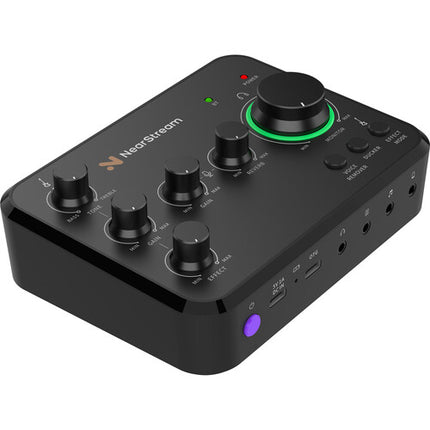 NearStream Nearity AMIX20B Interfaz de Audio USB-C con Phantom 48V y Monitor Directo