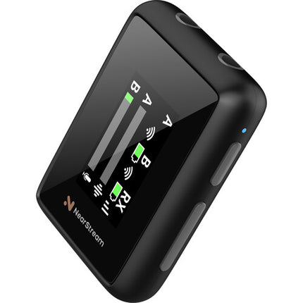 NearStream AWM20T sistema de micrófono inalámbrico para 2 personas rango 200 m batería 20 h