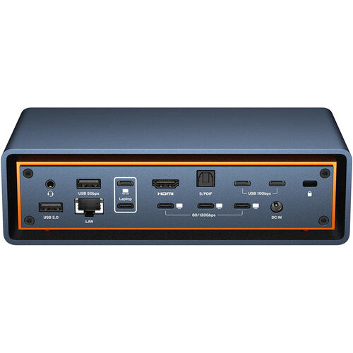 iVANKY FusionDock Max 2 con Cable Thunderbolt 5 Dock para MacBook con 140W y 2.5G Ethernet