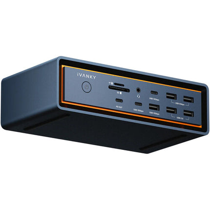 iVANKY FusionDock Max 2 con Cable Thunderbolt 5 Dock para MacBook con 140W y 2.5G Ethernet