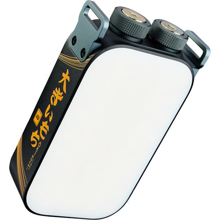Genaray Oki Mochi Luz RGB Mini para Cámara 244 Lux 5600K con Diffuser y Montura