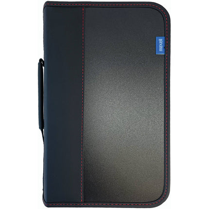 Maxell Estuche de Viaje para 96 CDs DVD con Manguito Protector y Asa