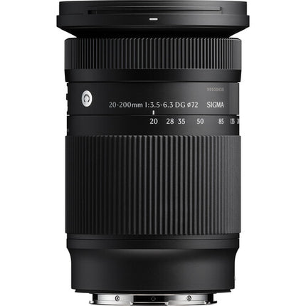 Sigma 20-200mm f3.5-6.3 DG Contemporary Lente Zoom Full Frame 9.9-25.6"
