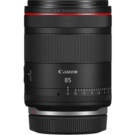 Canon RF 85mm f1.4 L VCM Lente Full-Frame con Anillo de Apertura Manual