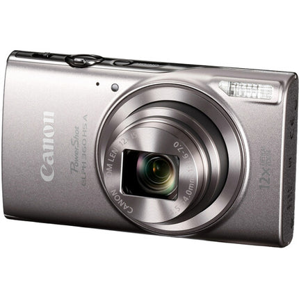 Canon PowerShot ELPH 360 HS Cámara Digital 20.2MP Zoom 12x Pantalla 3 0"