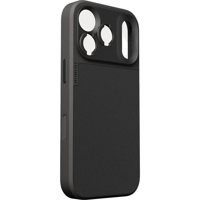 Funda Moment para Cámara iPhone 17 Pro Negra Protección AirFlex y SmartAlign
