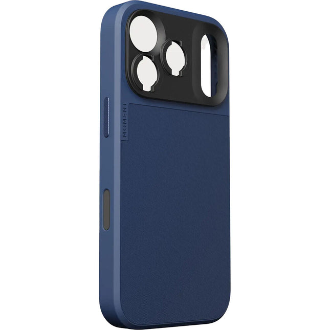 Funda Moment para Cámara iPhone 17 Pro AirFlex Protección Indigo MagSafe