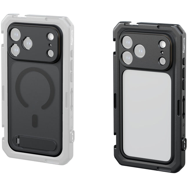 SmallRig Armazón de Vídeo para iPhone 17 Pro Edición Flagship con 17mm Lens Backplate y TPU Bumper