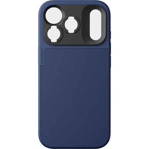 Funda Moment para Cámara iPhone 17 Pro AirFlex Protección Indigo MagSafe