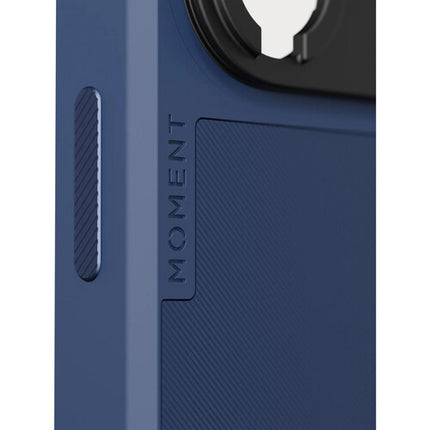 Funda Moment para Cámara iPhone 17 Pro AirFlex Protección Indigo MagSafe
