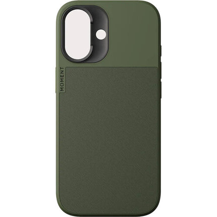 Funda Moment para Cámara iPhone 17 Oliva Protección AirFlex MagSafe