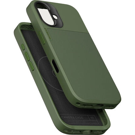 Funda Moment para Cámara iPhone 17 Oliva Protección AirFlex MagSafe