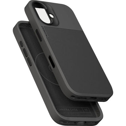 Funda Moment para iPhone 17 Negra con Montura SmartAlign y Protección AirFlex