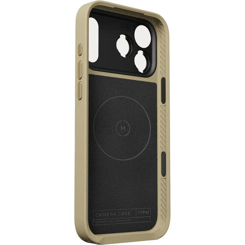 Funda Moment para iPhone 17 Pro Max Protección AirFlex Montura SmartAlign Tan