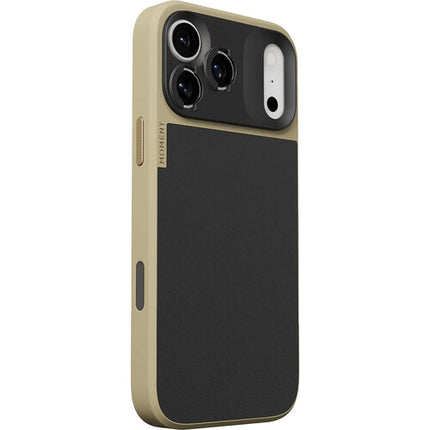 Funda Moment para iPhone 17 Pro Max Protección AirFlex Montura SmartAlign Tan