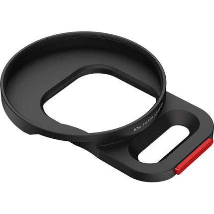 Moment 67mm QuickLock Montura de Filtro para iPhone 17 Pro Max Funda Aluminio Ligero