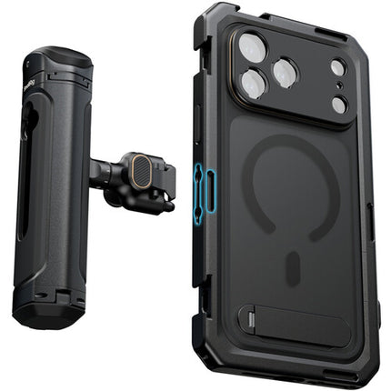 SmallRig Kit Dual de Mano para iPhone 17 Pro con Mango Rotativo inalámbrico