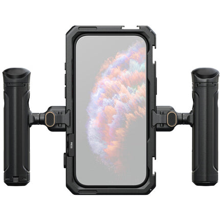 SmallRig Kit Dual de Mano para iPhone 17 Pro con Mango Rotativo inalámbrico