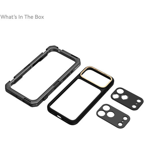 SmallRig Mobile Video Cage para iPhone 17 Pro Max Edición Básica TPU y Montura 17mm