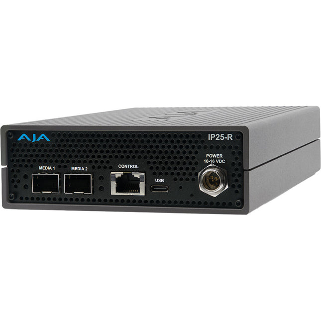 AJA IP25-R Convertidor SMPTE ST 2110 a 12G-SDI HDMI 4K60 HDR Passthrough